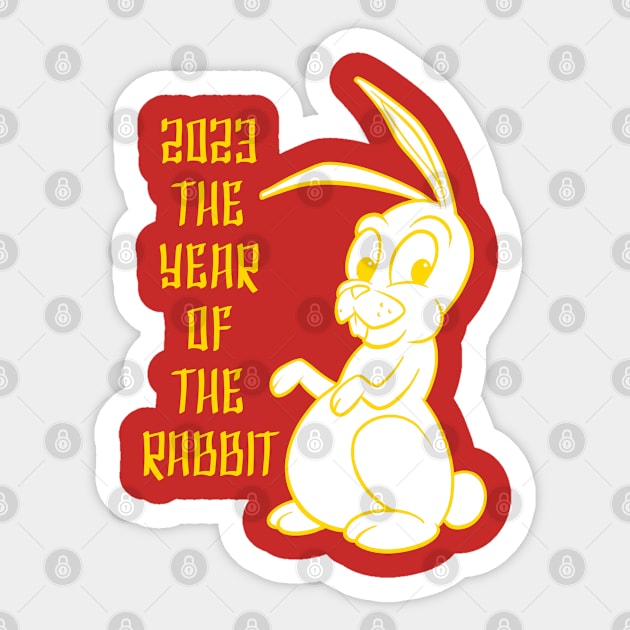 Year of the Rabbit Sticker by Generic Mascots